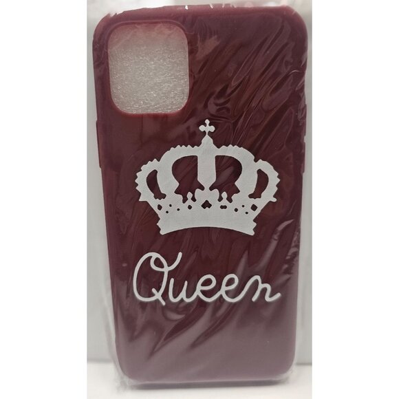Slim Case Queen Crown FOR iPhone 12/11 Pro Max XS Max XR 8 Plus Shockproof - Picture 1 of 2